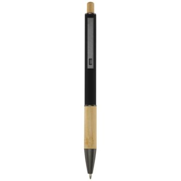 Darius recycled aluminium ballpoint pen-White