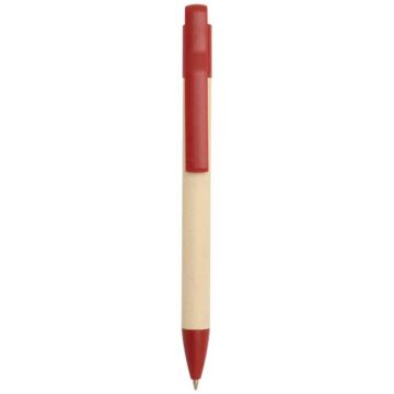 Liliana długopis z papieru trzcinowego (niebieski tusz)-Brick