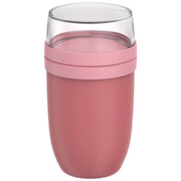 Mepal Ellipse izolowany pojemnik na lunch 750+300 ml-Różowy