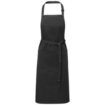 Andrea 240 g-m² apron with adjustable neck strap-White