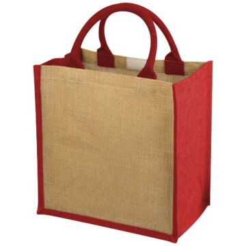 Chennai jute tote bag 16L-Natural