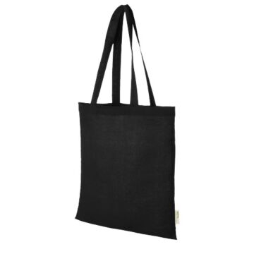 Orissa 100 g-m² GOTS organic cotton tote bag 7L-White