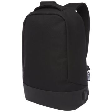 Cover GRS RPET anti-theft backpack 16L-Grey