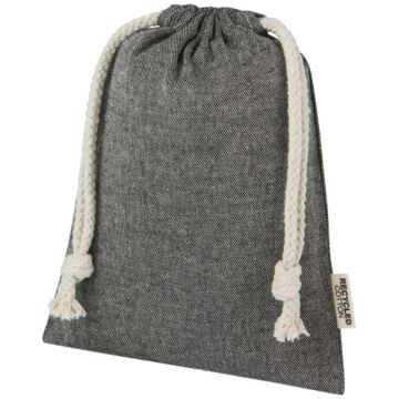 Pheebs 150 g-m² GRS recycled cotton gift bag small 0.5L-Natural