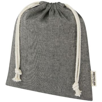 Pheebs 150 g-m² GRS recycled cotton gift bag medium 1.5L-Natural