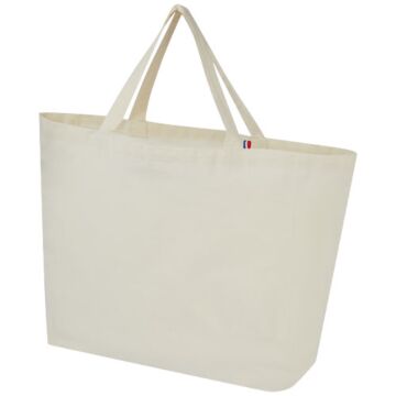 Cannes torba na zakupy z recyklingu o gramaturze 200 g-m2 -Piasek pustyni