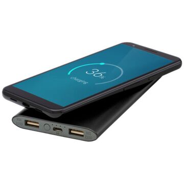 Juice bezprzewodowy powerbank, 8000 mAh-Czerwony