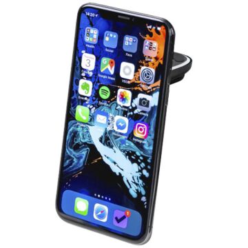 Aero magnetyczny uchwyt na telefon-czarny