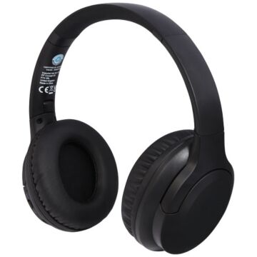 Loop słuchawki Bluetooth® z tworzyw sztucznych pochodzących z recyklingu-czarny