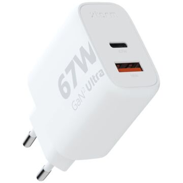 Xtorm XEC067 GaN² Ultra ładowarka ścienna o mocy 67 W-Biały