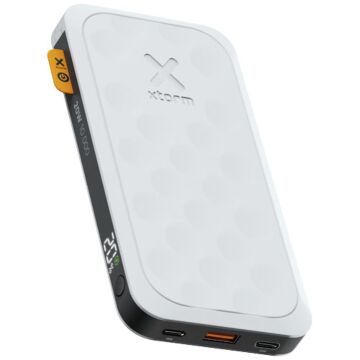 Seria Xtorm FS510 Fuel powerbank o pojemności 10 000 mAh i mocy 20 W-Biały