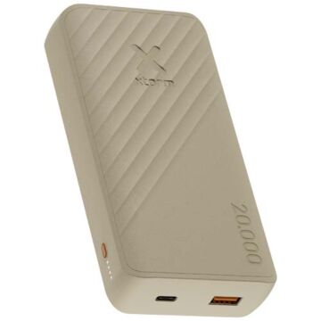 Xtorm XG220 Go2 powerbank 15 W 20 000 mAh z szybkim ładowaniem -Sandstone