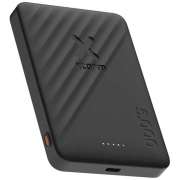 Xtorm Go2 powerbank o mocy 15 W i pojemności 5000 mAh z szybkim ładowaniem-Czarny