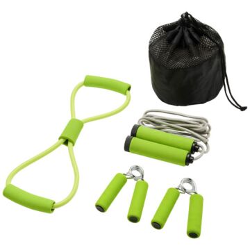Dwayne fitness set-Blue