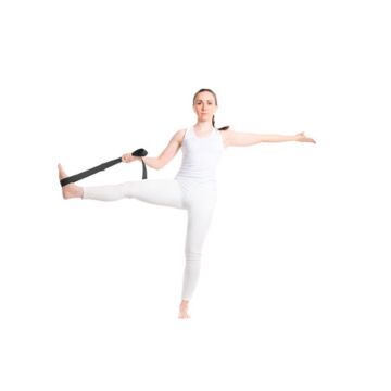 Virabha RPET yoga strap-Red