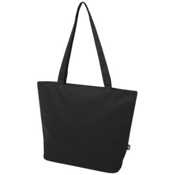 Panama GRS recycled zippered tote bag 20L-White