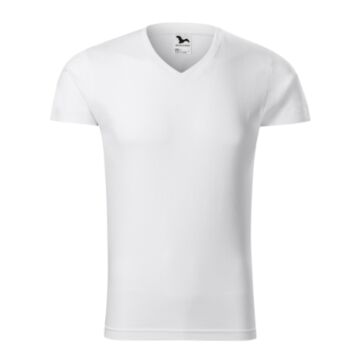 Slim Fit V-neck Koszulka męska