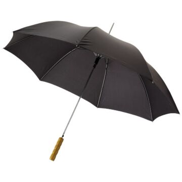 Parasol automatyczny Lisa 23'' z drewnianą rączką-niebieski