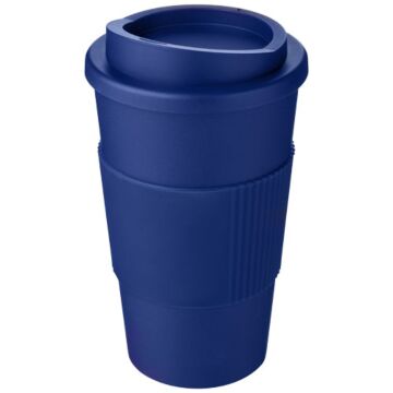 Kubek termiczny z serii Americano® o pojemności 350 ml z uchwytem-czarny