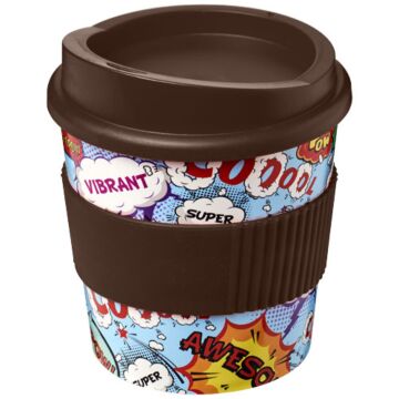 Kubek z serii Brite-Americano® Primo o pojemności 250 ml z uchwytem-czarny