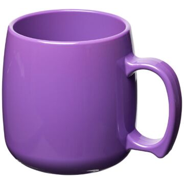 Classic 300 ml plastic mug-Black