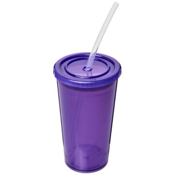 Kubek Stadium z podwójną ścianką o pojemności 350 ml-Biały