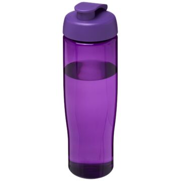 Bidon H2O Tempo® o pojemności 700 ml z wieczkiem zaciskowym-Biały