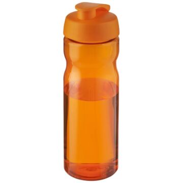 Bidon H2O Base® o pojemności 650 ml z wieczkiem zaciskowym-Biały