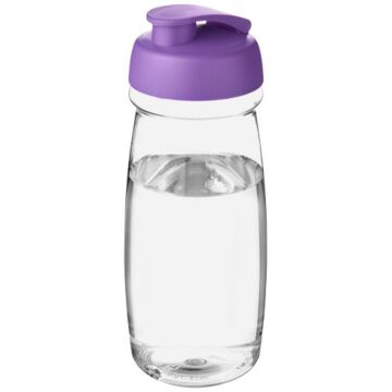 Bidon H2O Pulse® o pojemności 600 ml z wieczkiem zaciskowym-niebieski