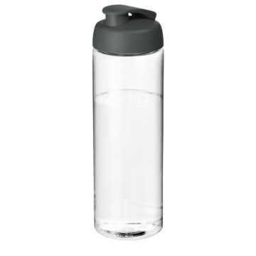Bidon H2O Vibe o pojemności 850 ml z otwieranym wieczkiem-Biały