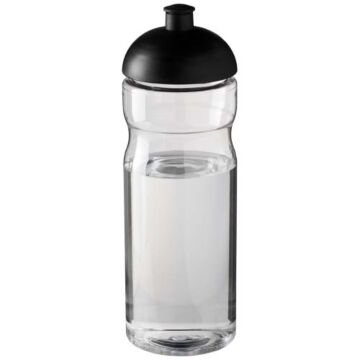 Bidon H2O Eco o pojemności 650 ml z wypukłym wieczkiem-Przezroczysty