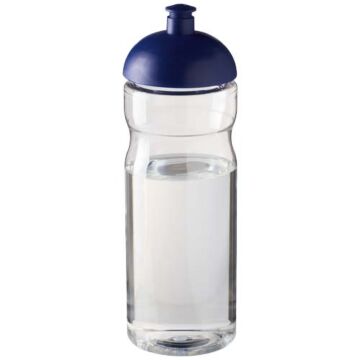 Bidon H2O Eco o pojemności 650 ml z wypukłym wieczkiem-Przezroczysty