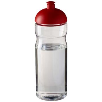 Bidon H2O Eco o pojemności 650 ml z wypukłym wieczkiem-Przezroczysty