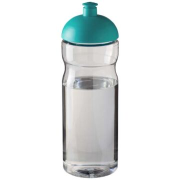 Bidon H2O Eco o pojemności 650 ml z wypukłym wieczkiem-Przezroczysty