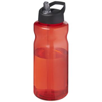 H2O Active® Eco Big Base bidon o pojemności 1 litra z wieczkiem z dzióbkiem-Czerwony