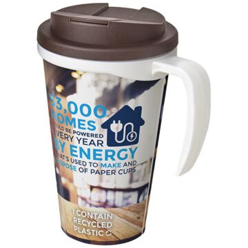 Kubek Brite-Americano® 350 ml z wieczkiem zapobiegającym rozchlapaniu-czarny