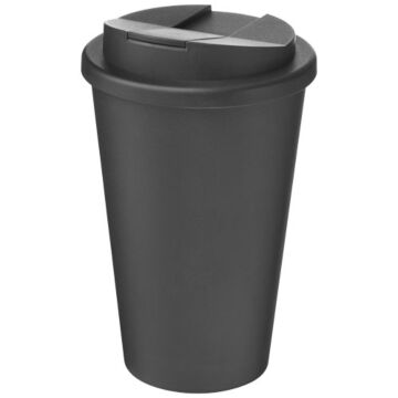Izolowany kubek Americano® Renew o pojemności 350 ml z odporną na rozlanie pokrywką-Biały