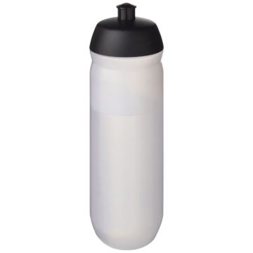 HydroFlex™ Clear 750 ml squeezy sport bottle-White