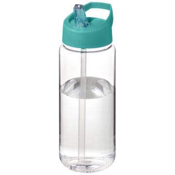 Bidon H2O Active® Octave Tritan™ o pojemności 600 ml z dzióbkiem-Szary