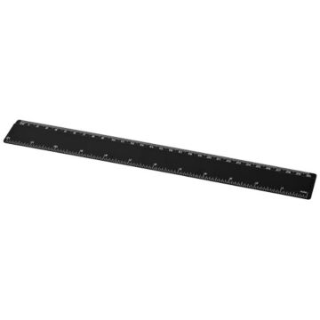 Refari 30 cm recycled plastic ruler-White