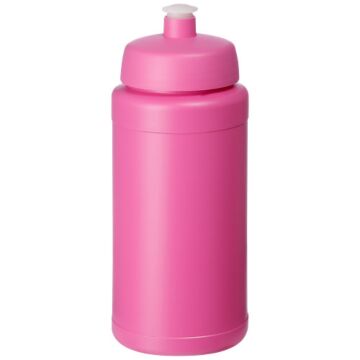 Bidon Baseline® Plus o pojemności 500 ml z wieczkiem sportowym-Biały