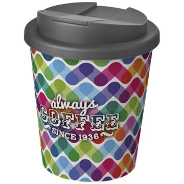 Brite-Americano® Espresso 250 ml tumbler with spill-proof lid-Biały