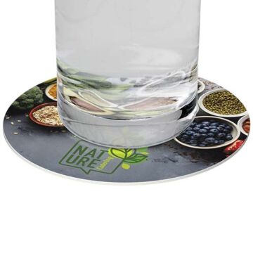 Lumin okrągła podkładka-Biały