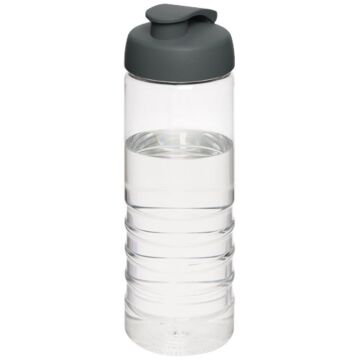 Bidon H2O Treble z otwieranym wieczkiem o pojemności 750 ml-Biały