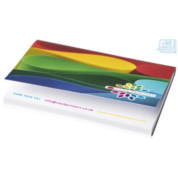 Karteczki samoprzylepne Sticky-Mate® A7 100x75mm w miękkiej okładce-Biały