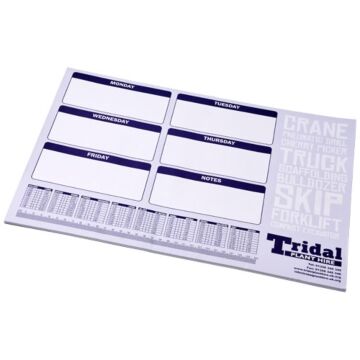 Notatnik Desk-Mate® w formacie A2-Biały