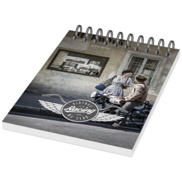Desk-Mate® spiral A6 notebook PP cover-White