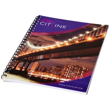 Desk-Mate® spiral A4 notebook-White