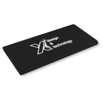 Powerbank z podświetlanym logo  - SCX.design P15-Mid red