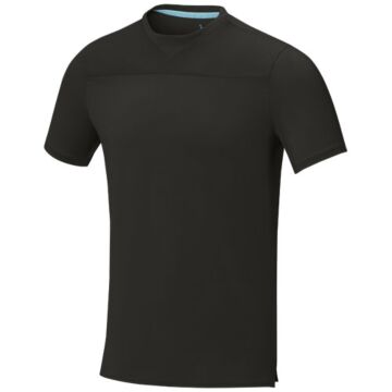 Borax short sleeve men's GRS recycled cool fit t-shirt-White